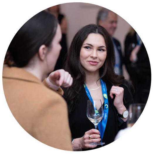 WDS members at networking event